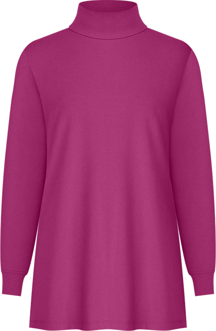 Plus Size Within Perfect Long-Sleeve Turtleneck Tee