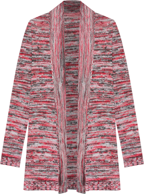 Women's Plus Size Multi Marled Cardigan