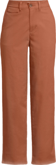 Women's Chino High Rise Rail Straight Leg Pants