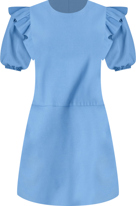 Women's Puff sleeve with Stretched Romper