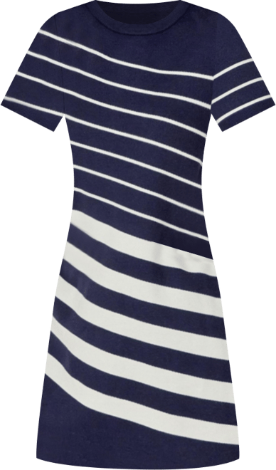 Women's Multi Stripe Mini Dress