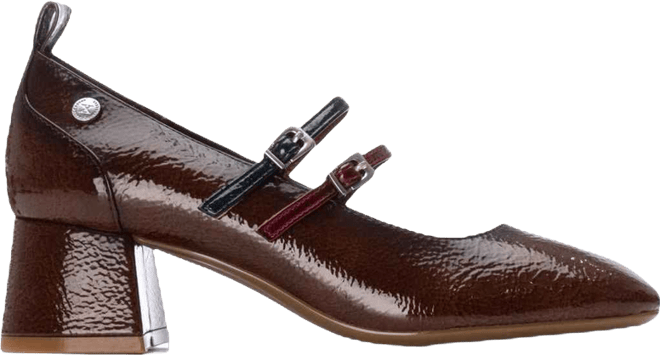 Women's Block Heel Pointy Toe Pumps By 