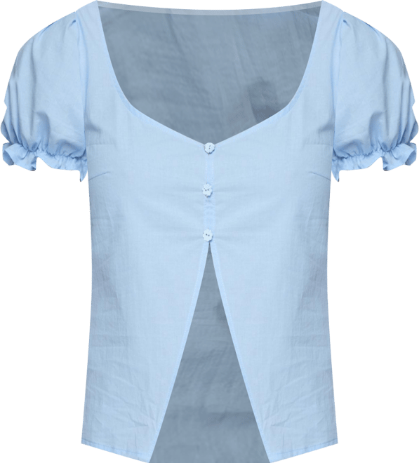 Womens Dorothea Split Front Top