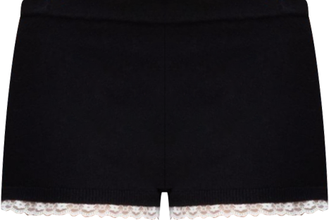 Women's Sansa Lacey Knit Micro Shorts