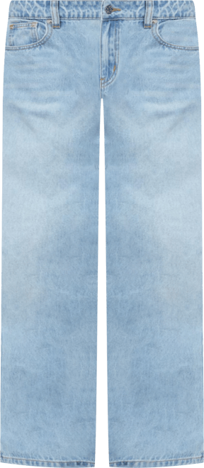 Women's Mirra Embroidered Flower Low Rise Jeans