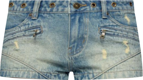 Women's Tulie Grommet Distressed Denim Shorts