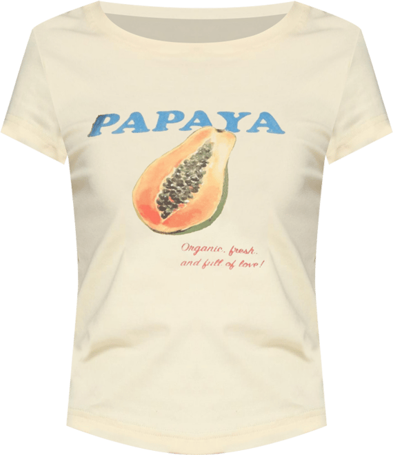 Womens Papaya T Shirt