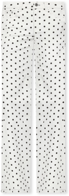 Women's Romily Polka Dot Low Rise Jeans