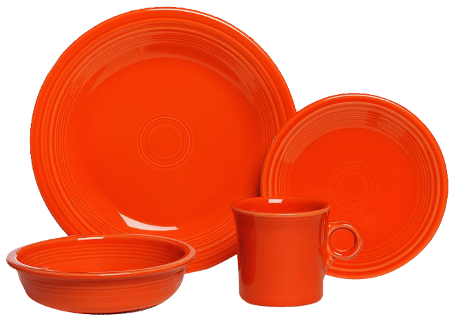 Fiestaware 4 clearance piece place setting