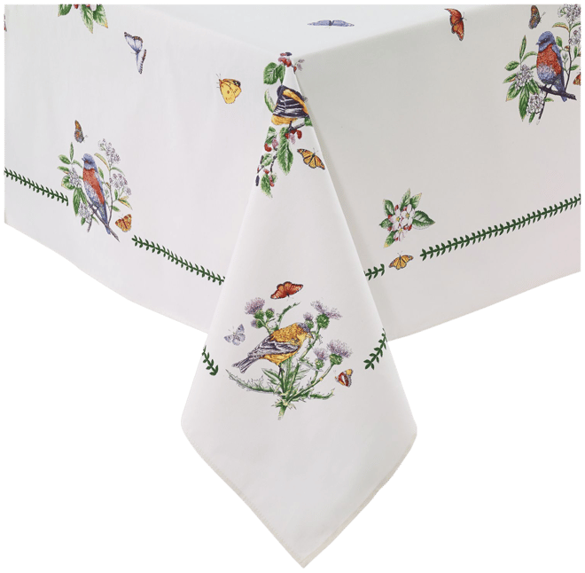 Portmeirion Botanic Garden Birds Tablecloth