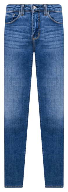 Sale L'Agence Margot Skinny High Rise Jeans Size 24 In Prime Blue Vintage Wash.