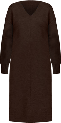 vince camuto exposed seam long sleeve sweater dress Vince Camuto Women's Long Sleeve V-Neck Sweater Dress, Large