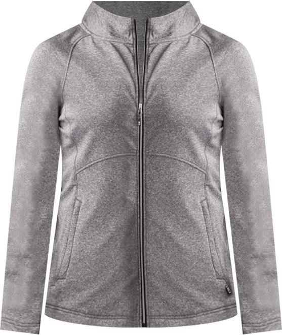 CutterBuck Women's Cutter Buck Adapt Eco Knit Heather Recycled Full Zip Jacket