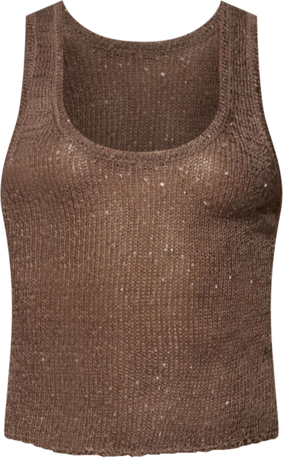 Women's Eleora Sequin Knit Tank Top