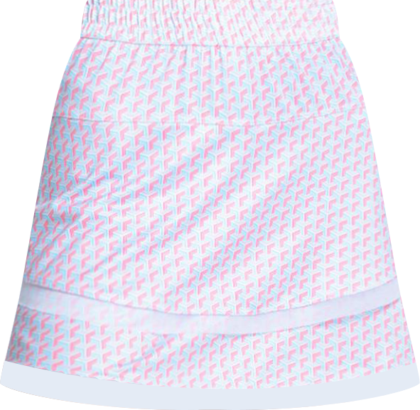 Women's High Waist Groovy 15.5 Inch Golf Skort