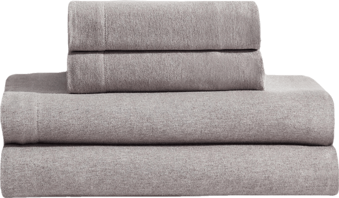 Modern Cotton Melange Tencel Jersey 4-Pc. Sheet Set, King