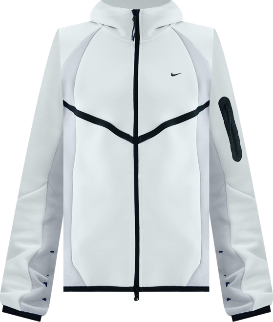 Nike Tech Tam Boy Fermuarlı Fleece Windrunner Renk Bloklu erkek ceketi
