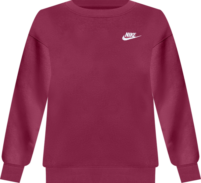 Nike Sportswear Club Fleece Big Kids' Oversized Sweatshirt (Extended Size)