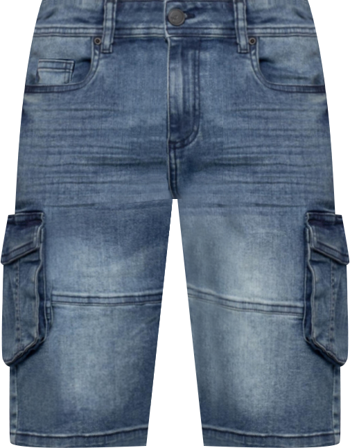 Men's 12" Denim Cargo Shorts