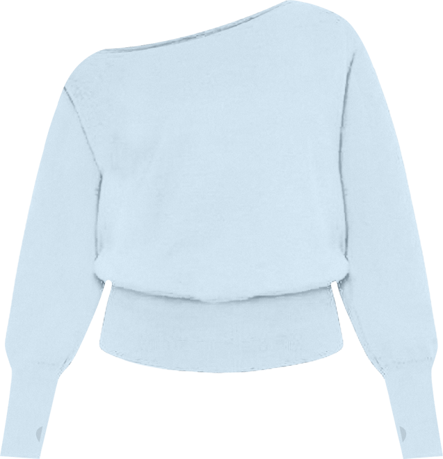 Womens Off Shoulder Oversized Sweater