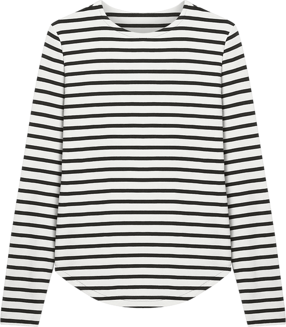 June + Vie Women's June + Vie Long-Sleeve Crewneck One + Only Tee