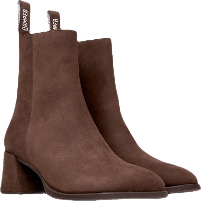 Kora Leather Zip Bootie