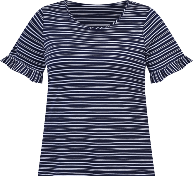 Plus Size Short Bell Sleeve Top