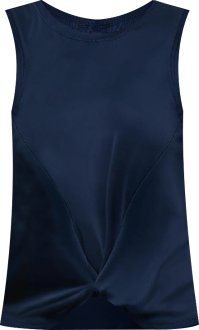 Women's Twist Front Tennis Tank Top