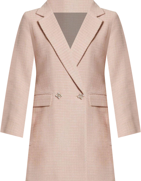 Women's Boucle Long Sleeve Blazer Mini Dress