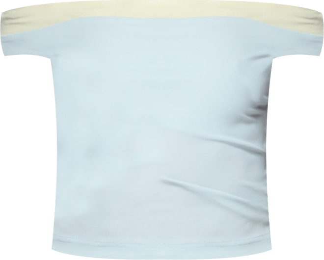 Womens Strada Contrast Off Shoulder Top