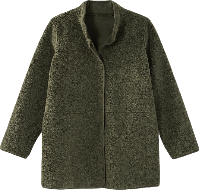 PURE JILL REVERSIBLE TEDDY COAT | JJill
