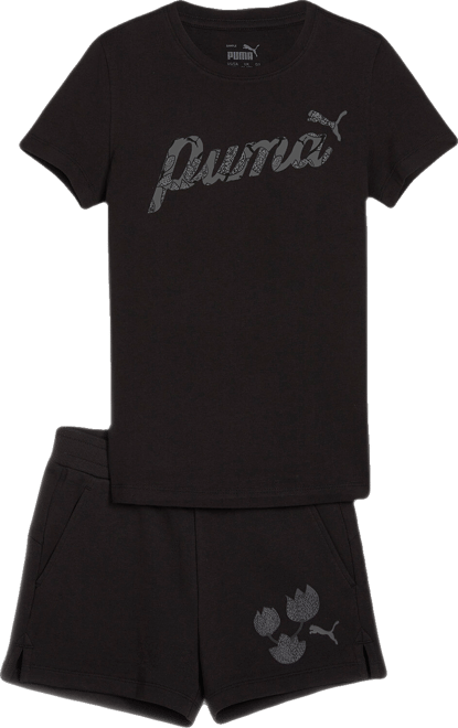 PUMA Matching Sets Big Kids' 2-Piece T-Shirt & Shorts Set