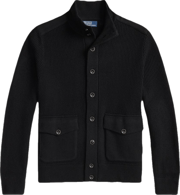 Polo Ralph Lauren Wool Mockneck Cardigan | Bloomingdale's