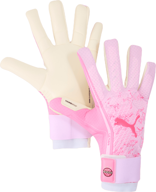 PUMA x KIDSUPER ULTRA ULTIMATE HYBRID Big Soccer Goalkeeper Gloves, Kids