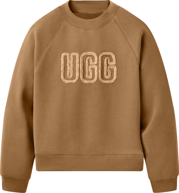 Shop UGG UGG Logo Crewneck 1171477-CHE brown | SNIPES USA