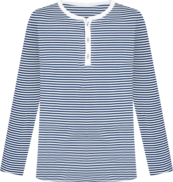 Men's Marina Jersey Long Knit Henley