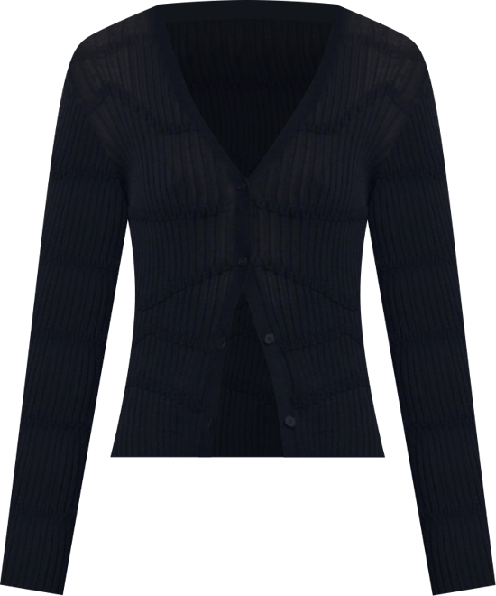 Women's Fitted textured cardigan
