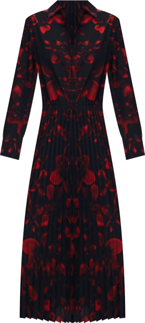 Women's Pleated shirt dress