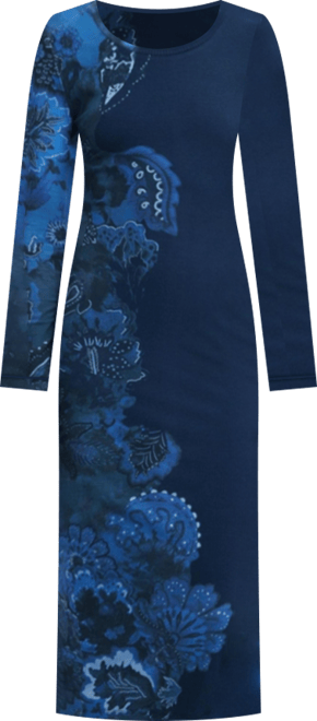 Women's Fitted mandala dress