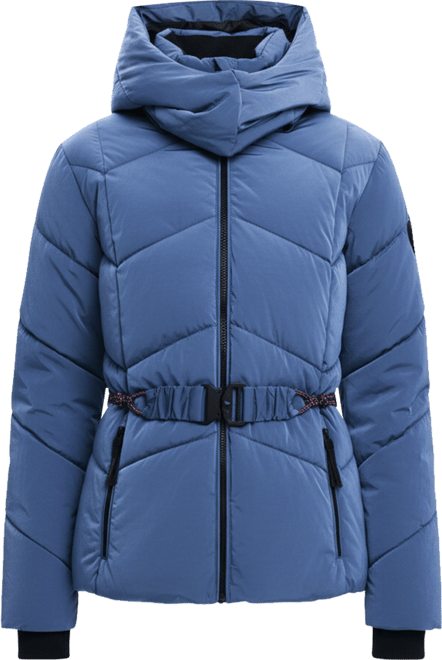 Women's Short iridescent padded jacket