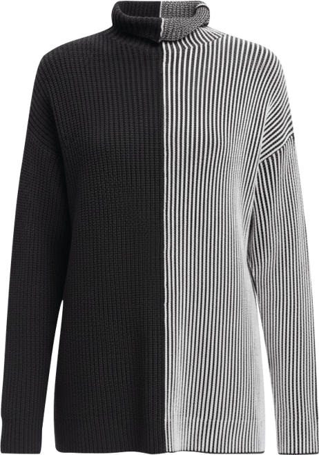 Women's Two-tone striped sweater