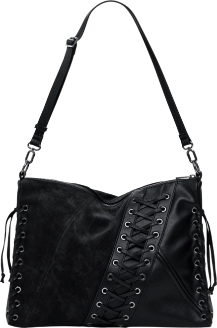 Women's Medium faux leather crossbody bag