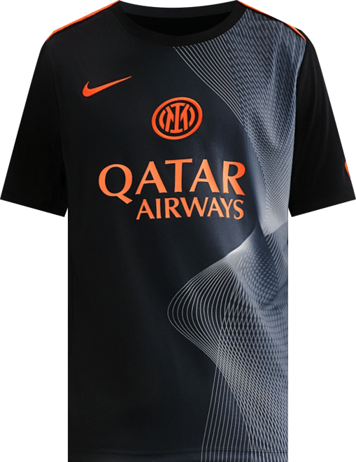 Inter Milan Academy Pro Derde Nike Total 90 Dri-FIT warming-uptop voor heren
