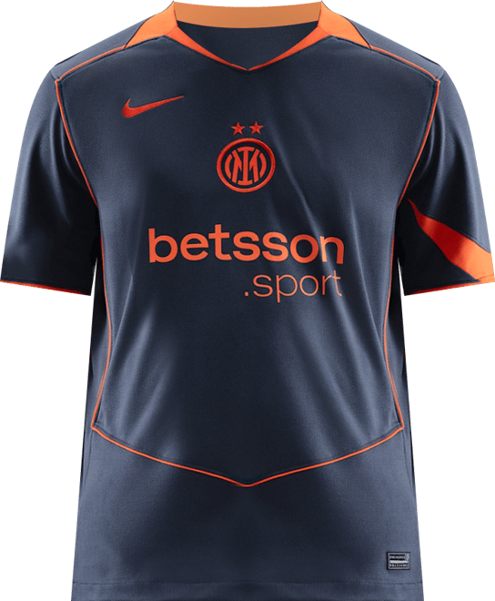 Inter de Milán alternativo 2025/26 Stadium Jersey de fútbol Nike Dri-FIT Total 90 Replica para hombre