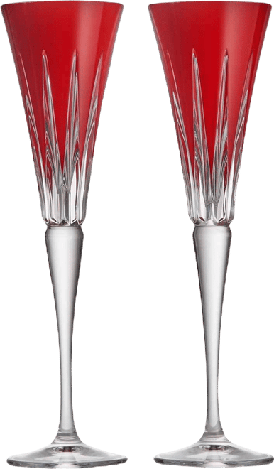 New Year Firework Flutes, Set of 2