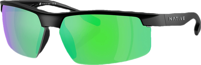 Native Men's Polarized Sunglasses, Ridge-Runner Crest XD9048