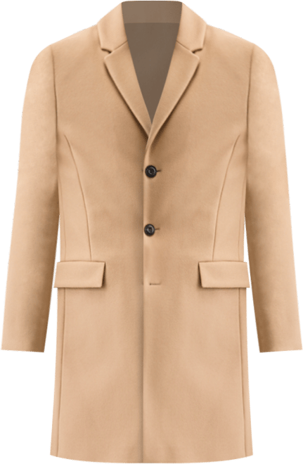 Hugo by  Men's Slim-Fit Solid Overcoat