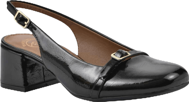 Women's Later Slingback Block Heel Pumps