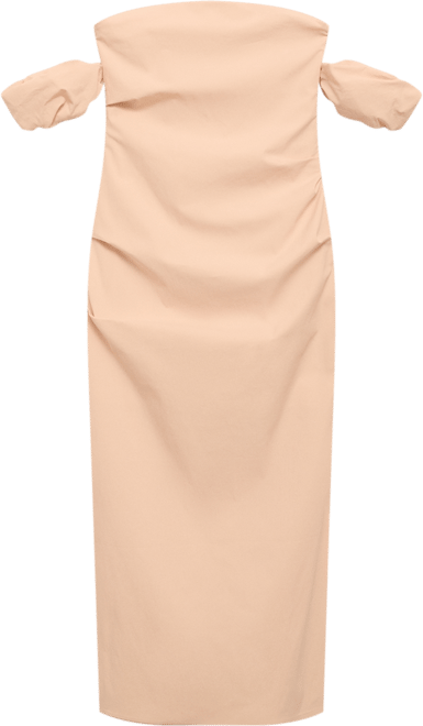Women's Strapless Midi Dress