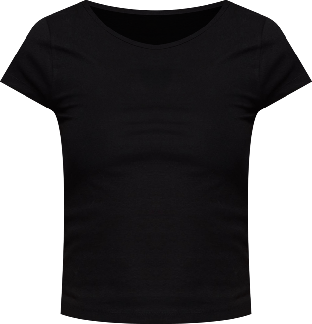 Women's Oliana Ribbed Boat Neck T Shirt